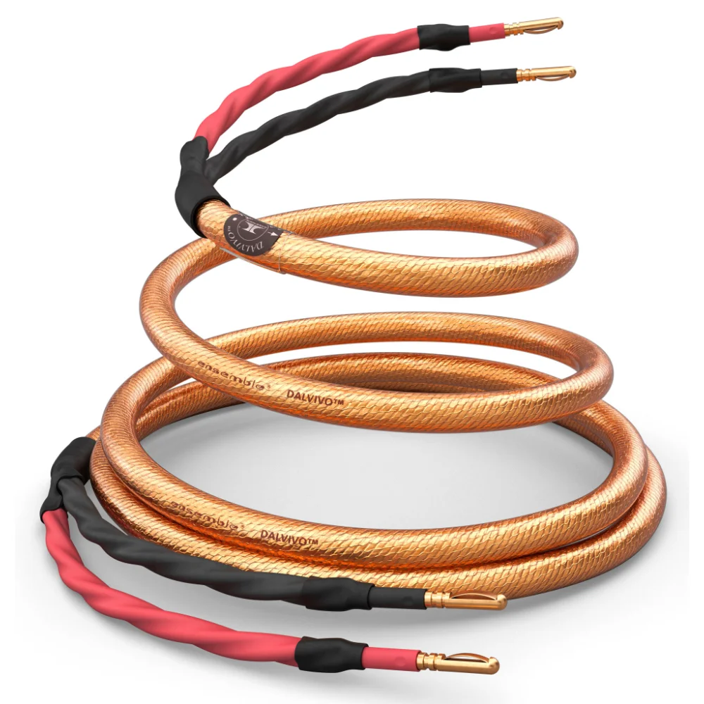 DALVIVO Banana 6mm speaker cable