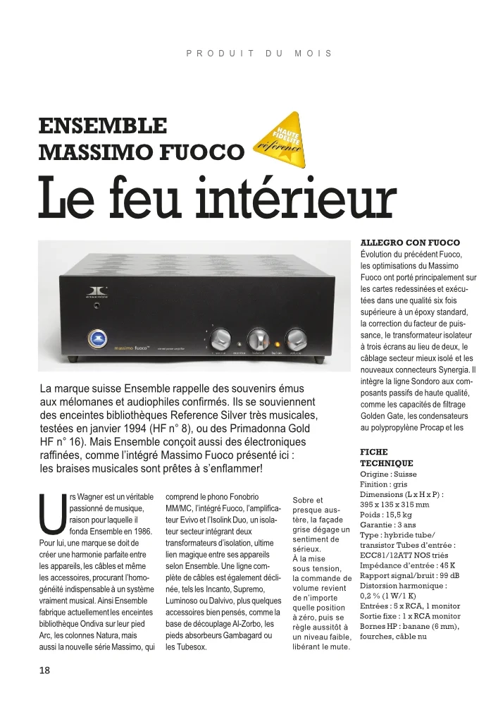 EL2 Haute Fidelite 10 2021 ENSEMBLE MASSIMO FUOCO ORIG NP PDF X5