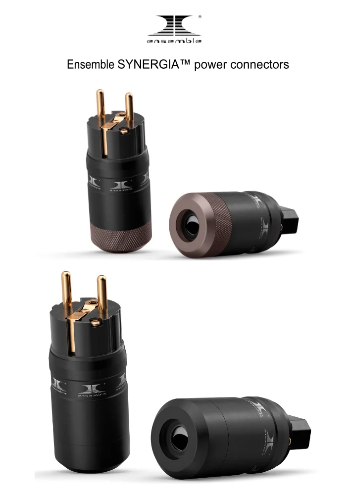 SYNERGIA power connectors SCHUKO
