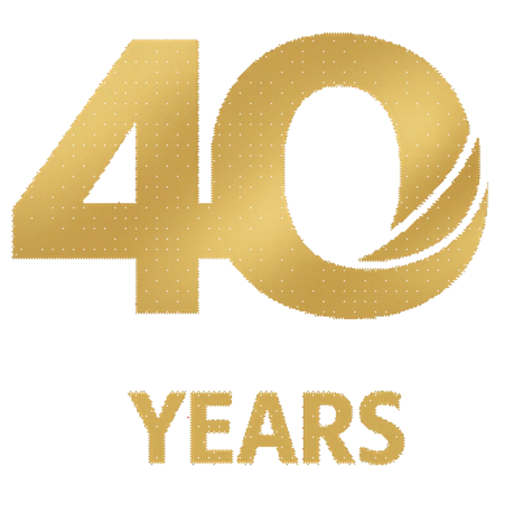 Logo 40 years